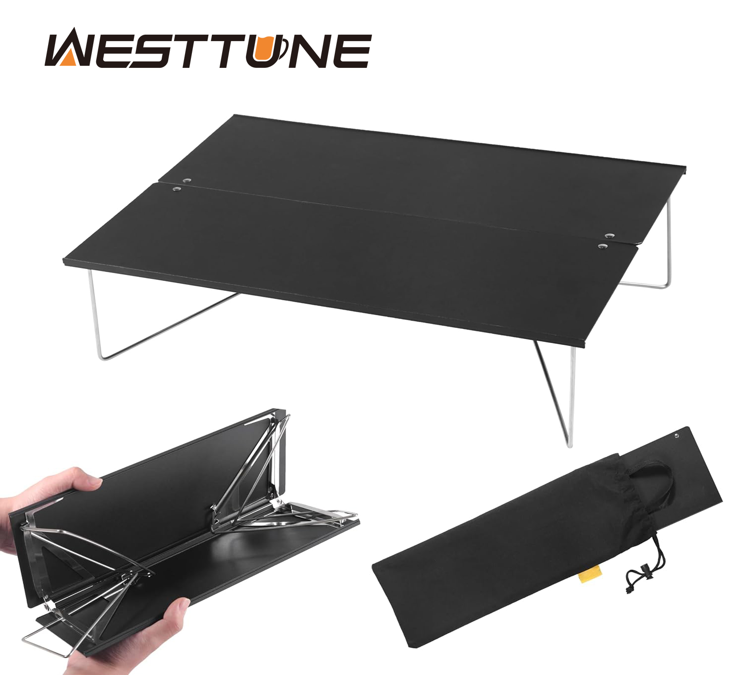Camping Cooking Table - طاولة تخييم صغيرة مدمجة من WESTTUNE،