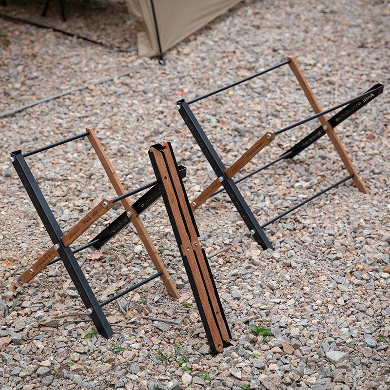Camping Cooking Table - طاولات تخييم محمولة قابلة للطي، سلة