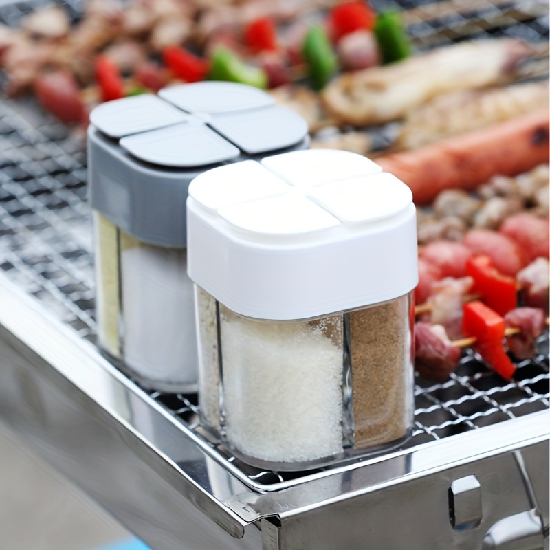 Camping Cooking Container - 4in1 التخييم التوابل شاكر برطمان توابل