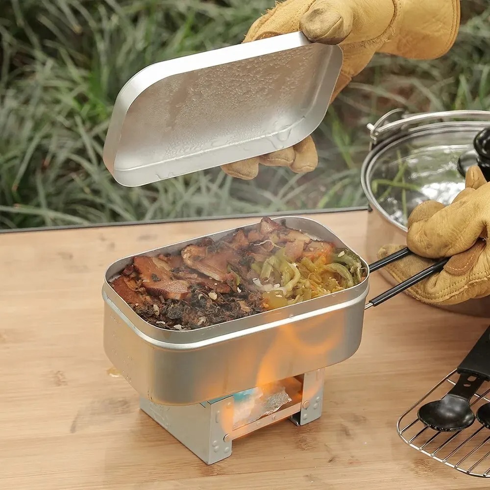 أدوات طهي خفيفة الوزن للتخييم، - مراجعة Camping Hiking Cooking وسعره