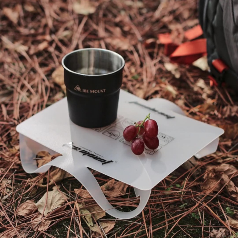 في الهواء الطلق لوحة PP طاولة  - مراجعة Camping Cooking Dining Set وسعره