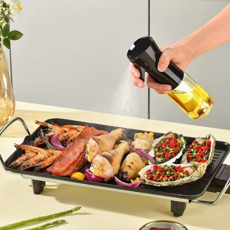 عبوة رذاذ زيت سعة 250 مل، موزع - مراجعة Camping Cooking Container وسعره