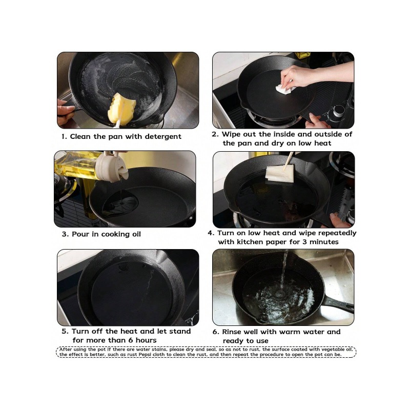 مقلاة حديدية سوداء، متوفرة بكم - مراجعة Quality Camping Cooking Set وسعره