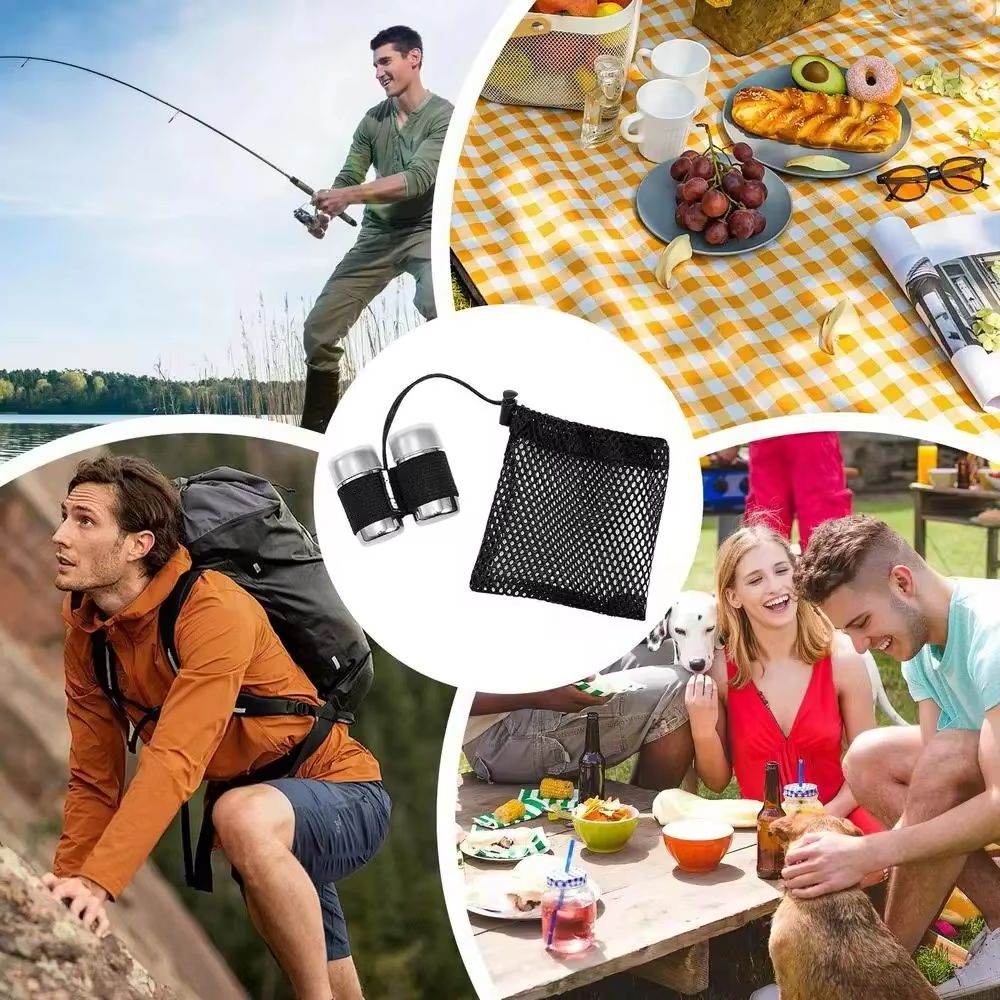 زجاجة توابل صغيرة محمولة للتخي - مراجعة Camping Cooking Container وسعره