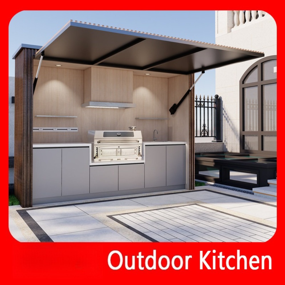 # جزيرة مطبخ متنقلة قابلة للطي - مراجعة Camping Cooking Dining Set وسعره